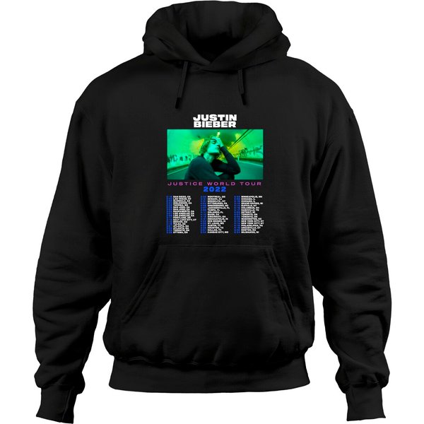 Hot 2022 Justin Bieber Justice World Tour North America Hoodies-image