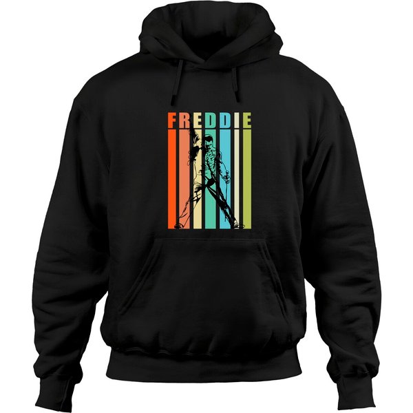 Freddie Mercury Rainbow Vintage Hoodies