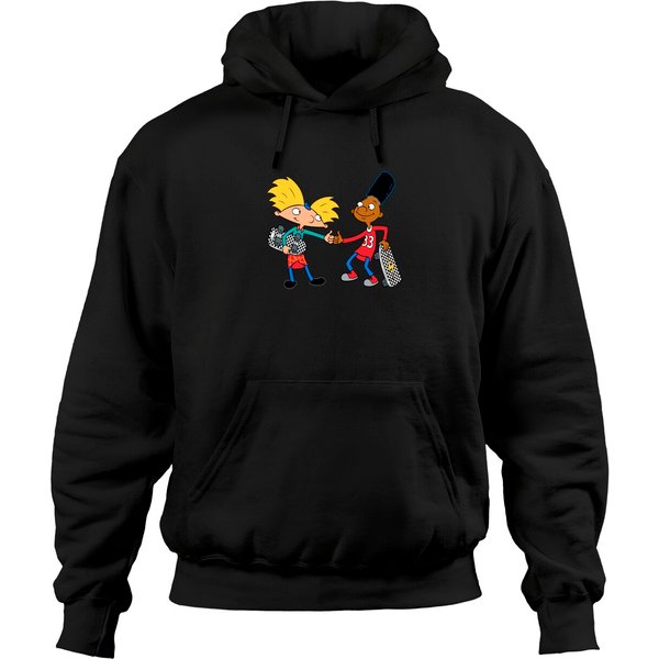 Hey Arnold Hoodie Gerald Skateboards Checker Board