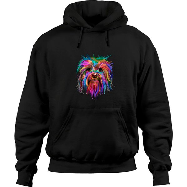 Splash Art Havanese Hoodie | Havanese Lovers Gifts-image