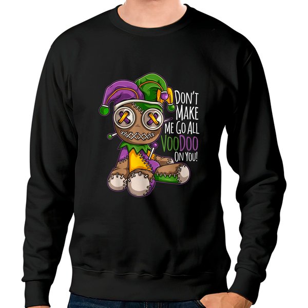 Mardi Gras New Orleans Louisiana Funny Mardi Gras Sweatshirts-image