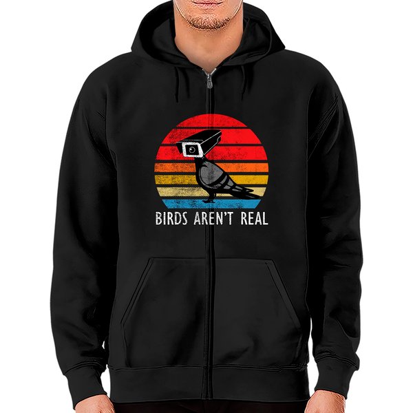 Birds Aren't Real Real Vintage Zip Hoodie Are Not-image