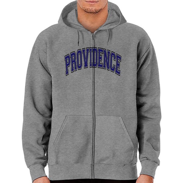 Providence Rhode Island Zip Hoodie-image