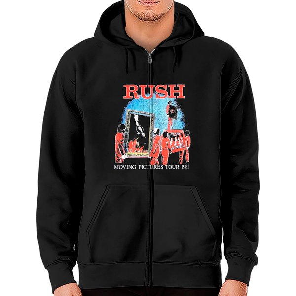 Bravado Rush Moving Pictures 1981 Tour Zip Hoodie-image