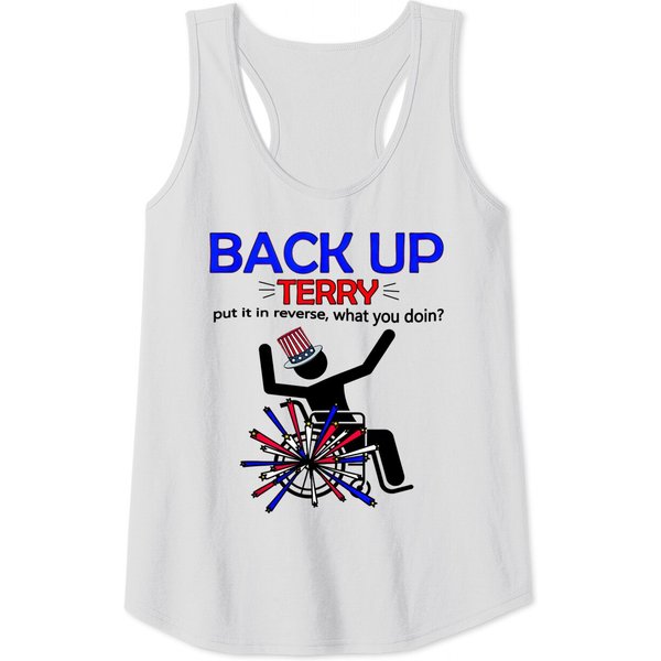 Back Up Terry, Put It In Reverse Terry Tank Top-image