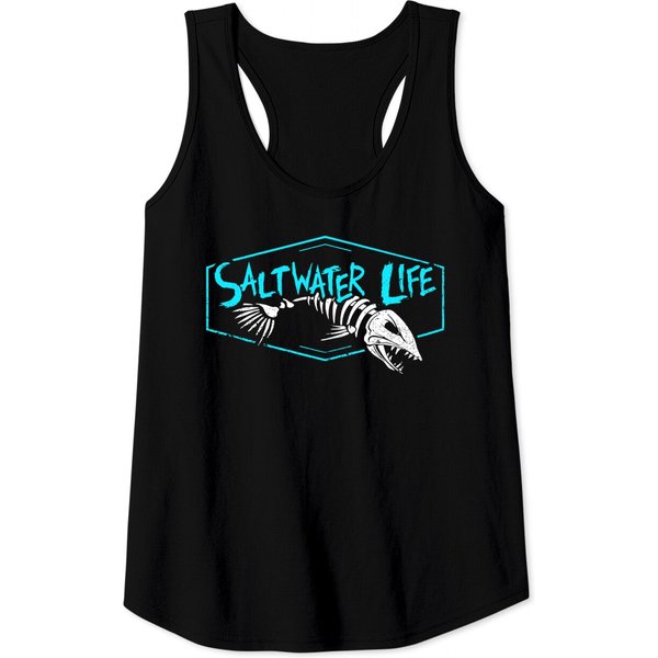 Saltwater Life - Fishing Shirts Tank Top-image