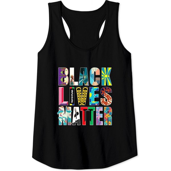 Black Lives Matter - Celebrate Diversity Tank Top-image
