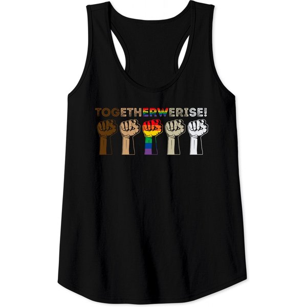 Together We Rise - Black Lives Matter Tank Top-image