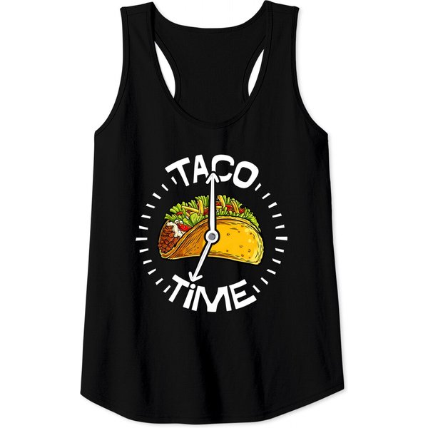 Taco Time Tank Top Cinco De Mayo Men Women Kids Boys Tacos Tank Top-image