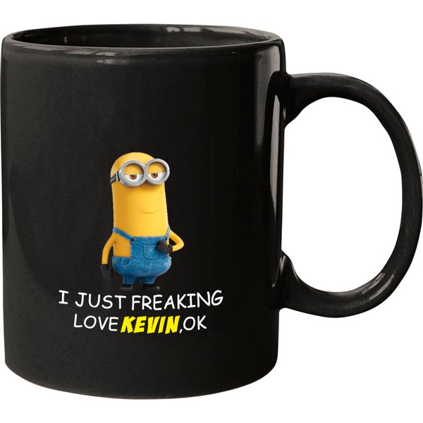 I Just Freaking Love Kevin Minion Mugs-image