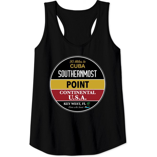 Key West Florida Buoy Tank Top-image