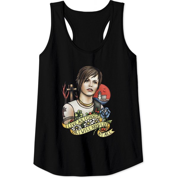The Cranberries Dolores O'riordan Art Tank Tops-image
