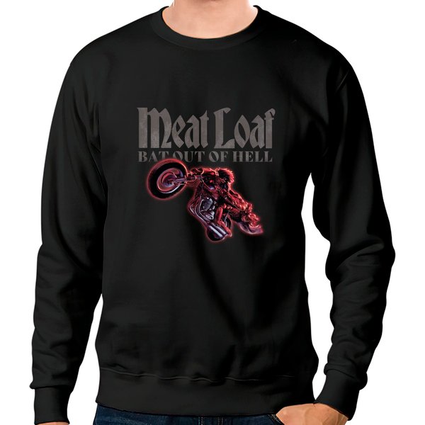 Meat Loaf Bat Out Of Hell Bike Sweatshirts-image