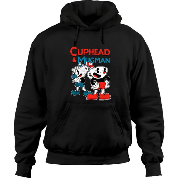 Cuphead & Mugman Dynamic Duo Hoodies-image