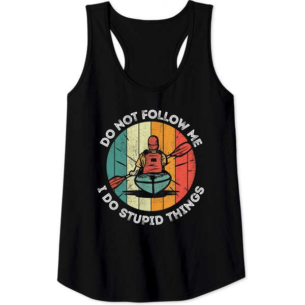 Kayak Kayaking Boating Summer Clothing Graphic Tee Tank Tops-image