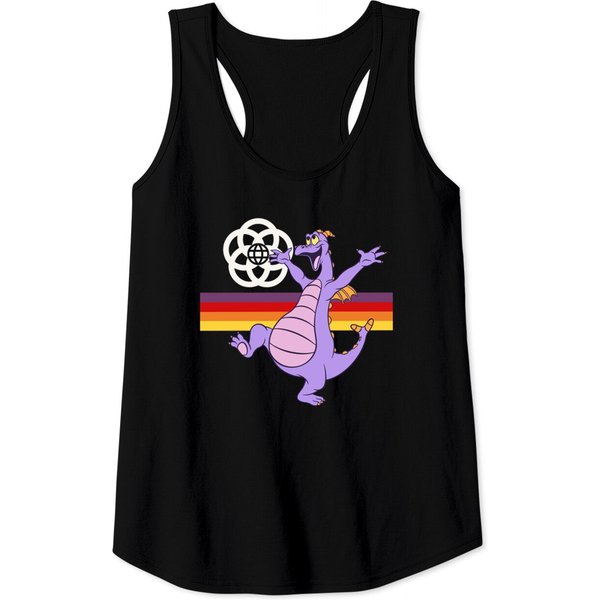 Happy Little Purple Dragon Of Imagination - Figment - Tank Tops-image
