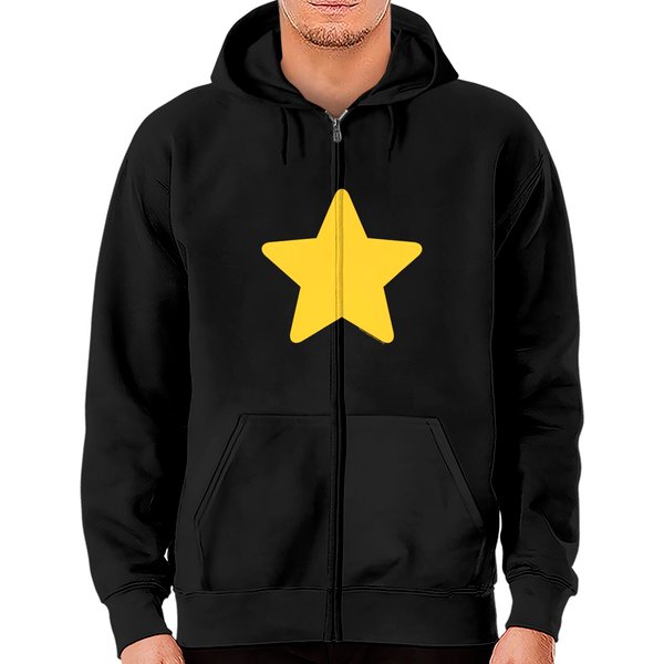 Mens Steven Universe Greg Star Zip Hoodies-image