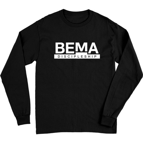 Bema Discipleship (Plain Black Tee) - Bema - Long Sleeves-image