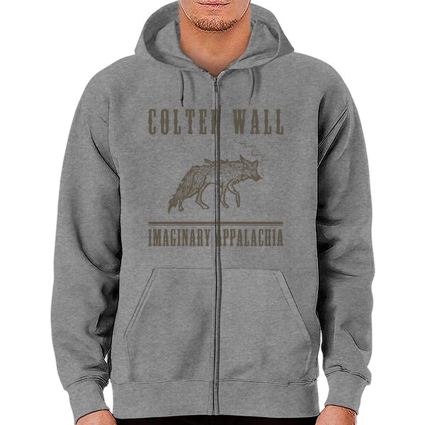 Imaginary Appalachia Cover - Colter Wall - Zip Hoodies-image