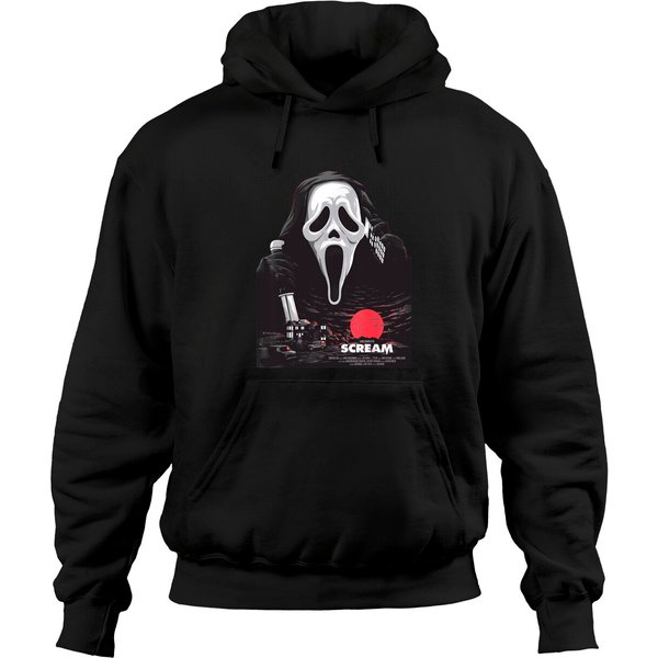 Scream Hoodies Scream Ghost Horror Graphic Design Tee Legends For Men Women