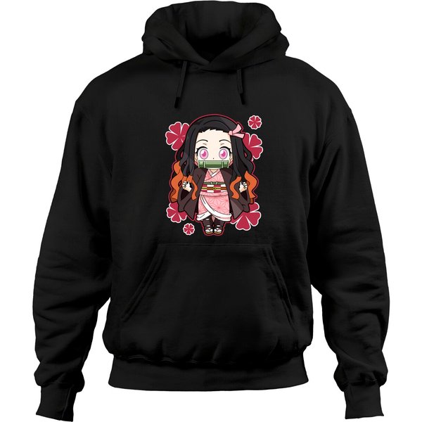 Kawaii Nezuko - Nezuko - Hoodies-image