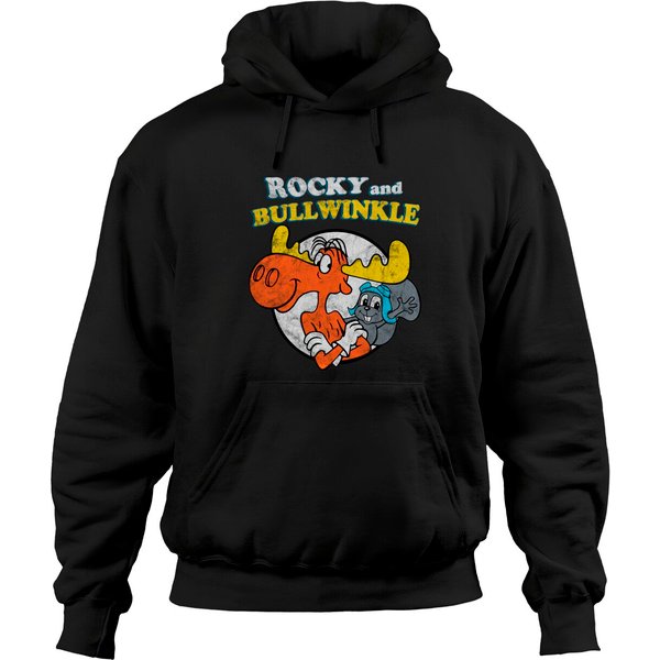 Rocky And Bullwinkle Vintage - Bullwinkle - Hoodies-image