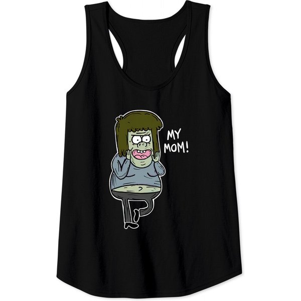 Muscle Man &Quot;My Mom!&Quot; - Regular Show - Tank Tops-image