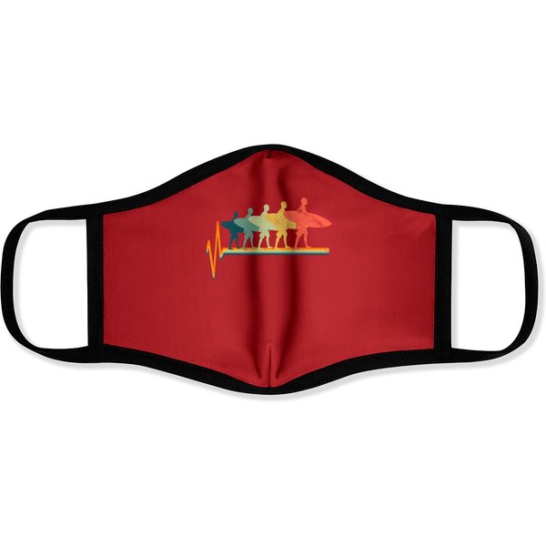 Surf Surfboard Vintage Face Masks-image