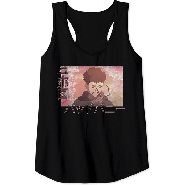 Design Multiverse Bad Bunny Yonaguni Anime Aesthetic Tank Tops-image