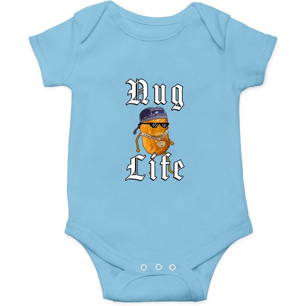 Nug Life A Chicken Nugget Design For Chicky Nuggies Lovers Onesie-image