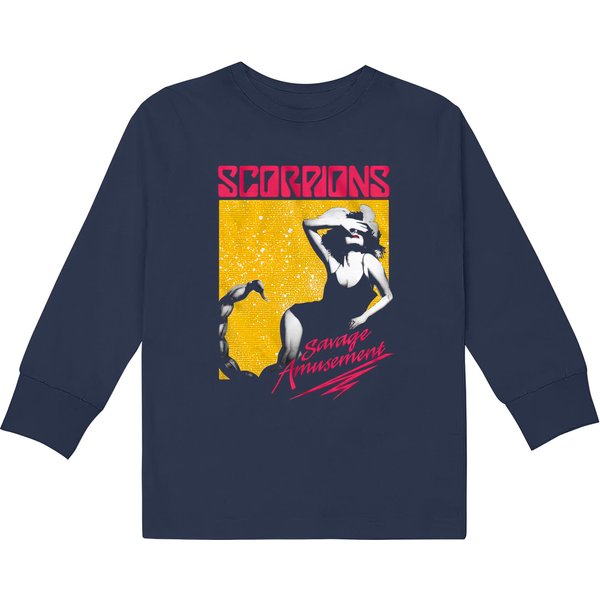 Scorpions Rock Band Savage Amusement Adult Short Sleeve Kids Long Sleeve T-Shirts-image
