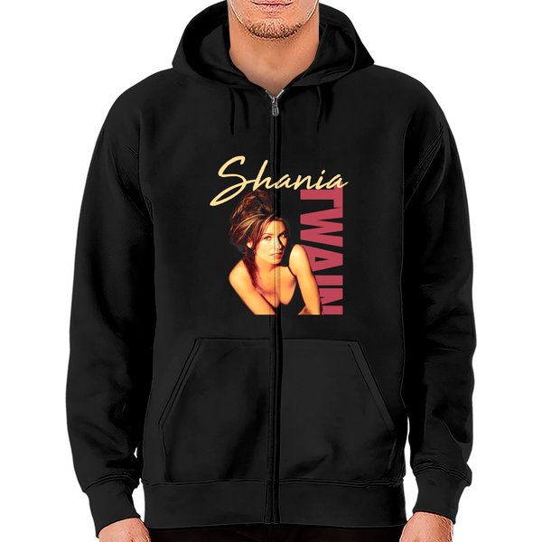 Shania Twain Country Music Zip Hoodies-image