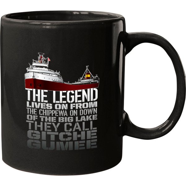 The Legend Lives On - Edmund Fitzgerald - Mugs