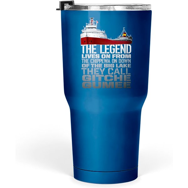 The Legend Lives On - Edmund Fitzgerald - Tumblers 30 Oz-image