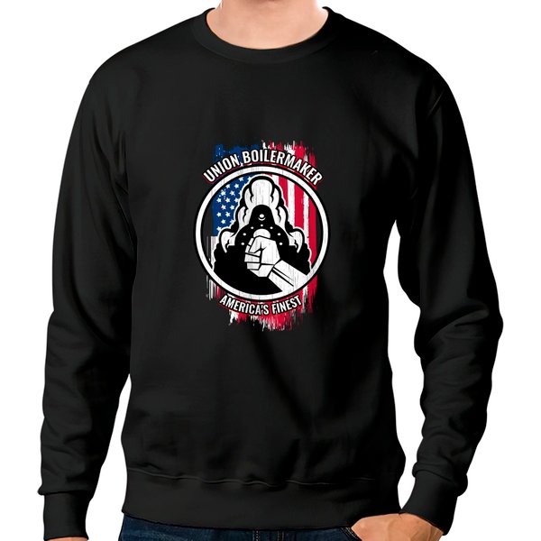 Union Boilermaker Tshirt American Mens Boilermakers Gifts Sweatshirts-image