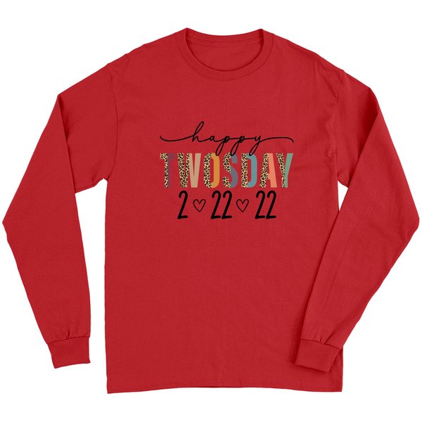 Leopard Happy Twosday 2022 February 2Nd 2022 - 2-22-22 Long Sleeves-image