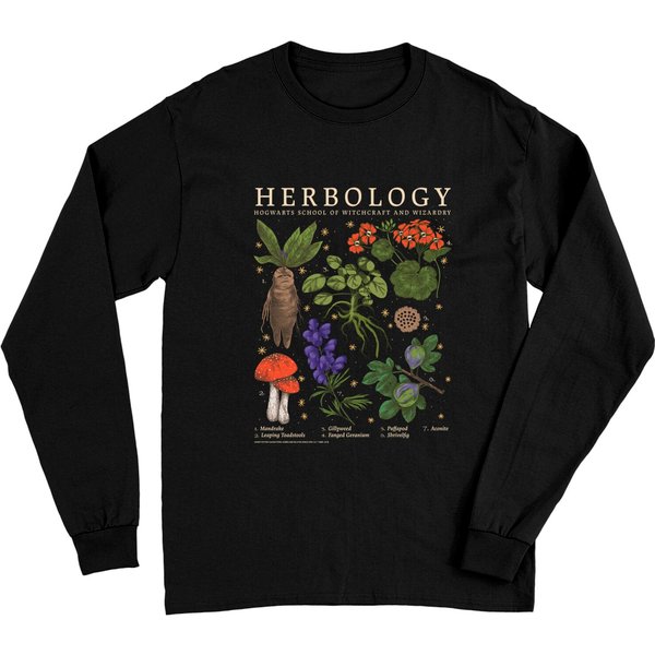 Harry Potter Herbology Plants V2 Long Sleeves-image
