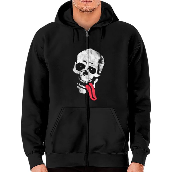 Jesse Pinkman Skeleton Tongue - Jesse Pinkman - Zip Hoodies