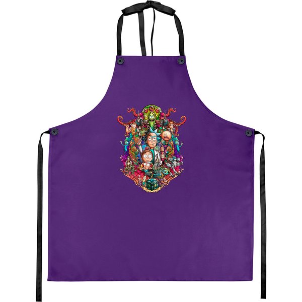 Buckle Up Morty! - Rick And Morty - Aprons-image