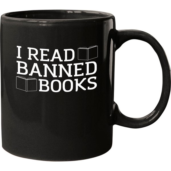 I Read Banned Books Classic Mugs-image