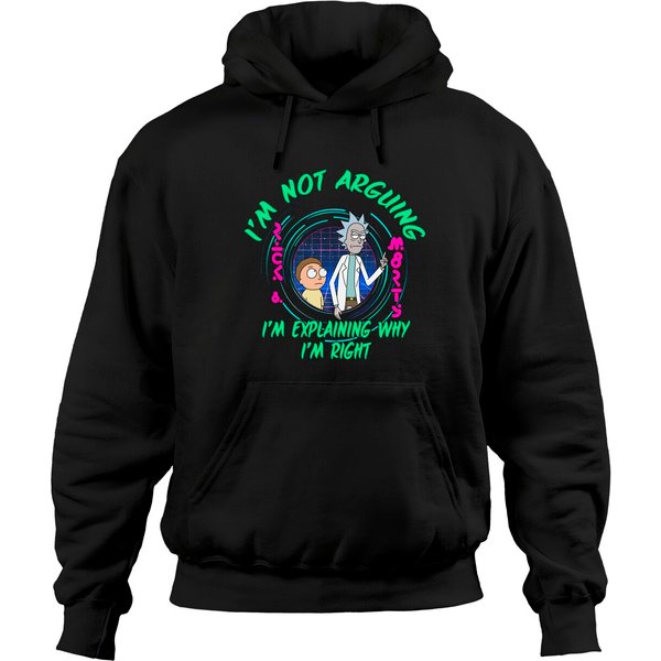 Rick And Morty Men's Snuggles The Dog Hoodies-image