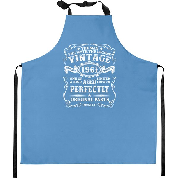 Vintage 1963 Man Myth Legend 60Th Birthday Mens Kitchen Aprons-image