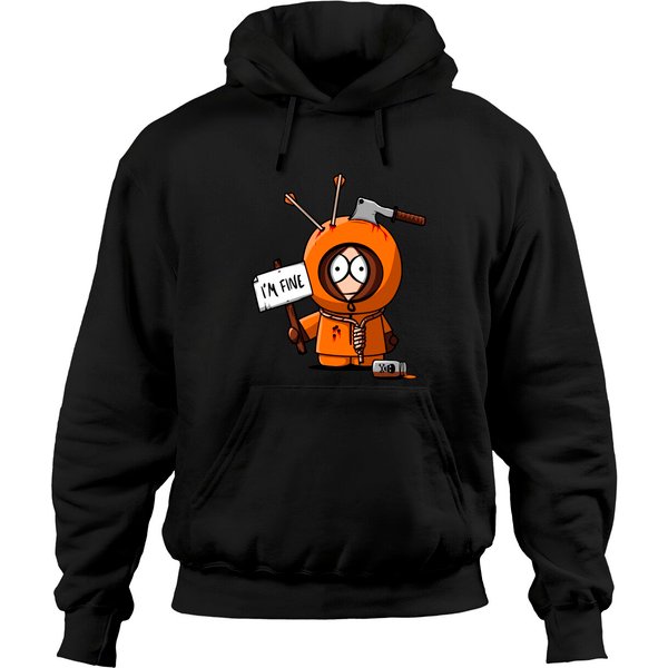 I'M Fine - Kenny - Hoodies-image