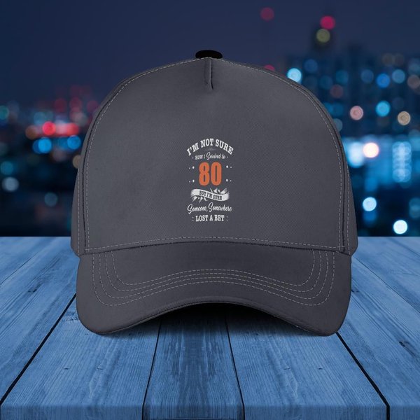 80Th Birthday Gifts I Survived 80 Years Old Funny Tz2 Classic Baseball Cap-image