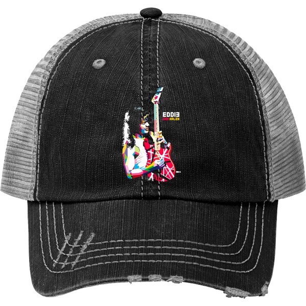 Van Custom Print Trucker Hat-image
