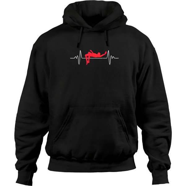 High Jump Heartbeat Hoodies-image