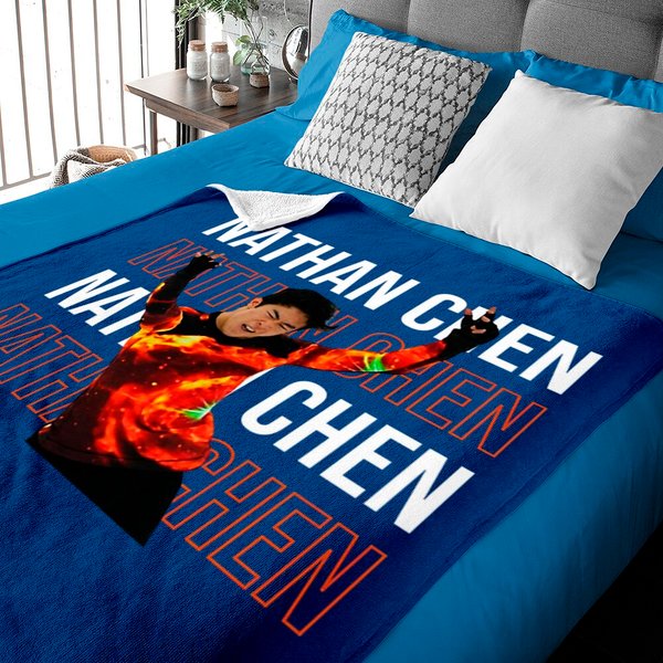 Nathan Chen - United States Of American Baby Blankets