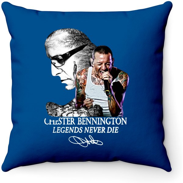 Linkin Park Legend Never Die Throw Pillows-image