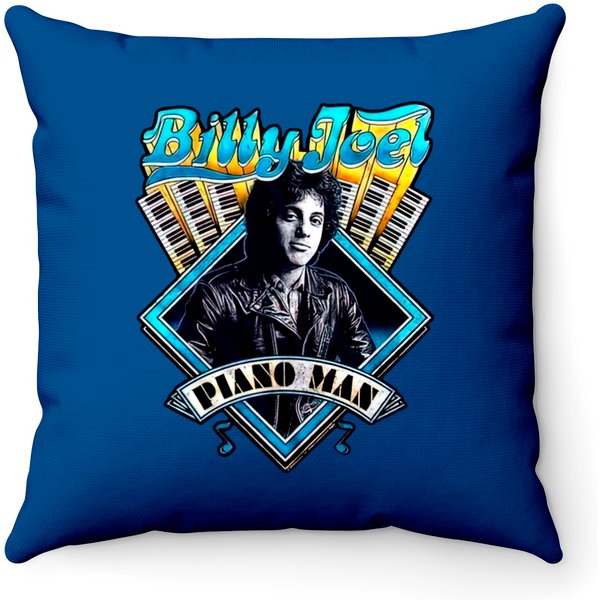 Billy Joel Billy Joel Throw Pillows-image