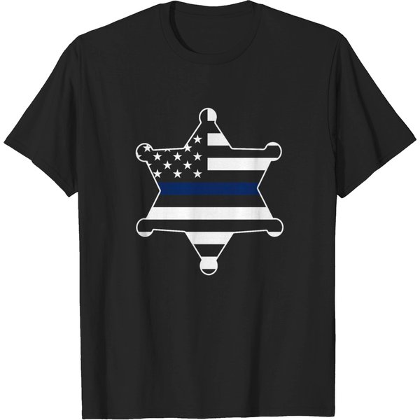 Sheriff Deputy Gifts Deputy Sheriff Badge T Shirt-image